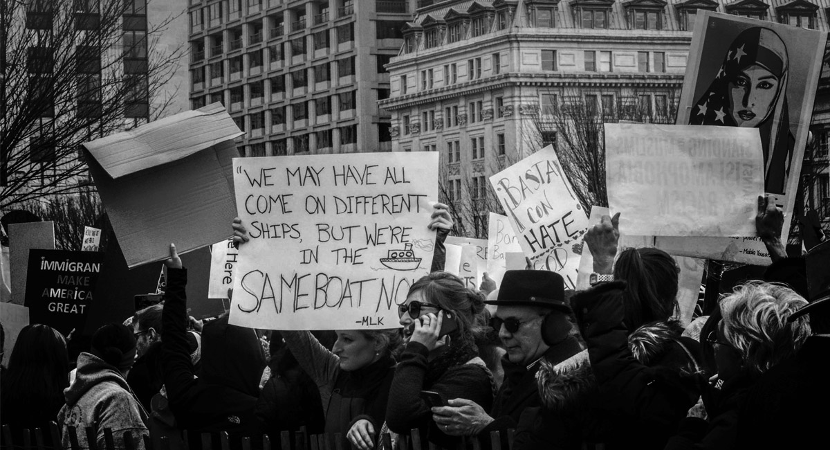 Pro-democracy rally